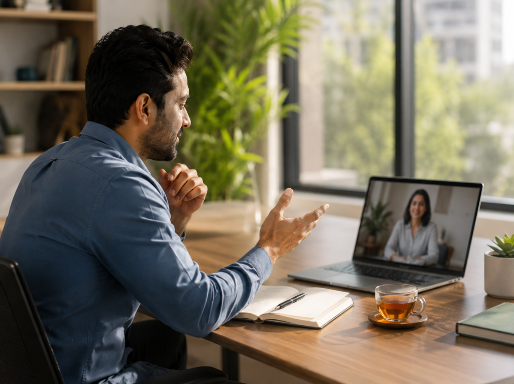 Online Therapy Helps Busy Professionals